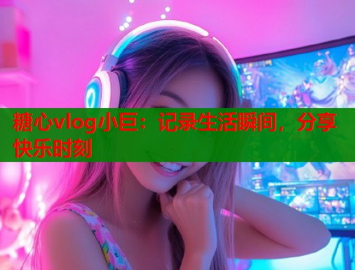 糖心vlog小巨：记录生活瞬间，分享快乐时刻  第2张