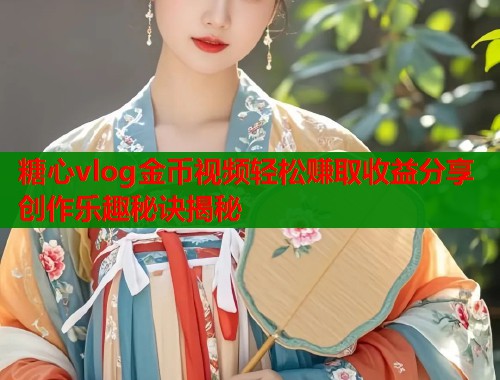 糖心vlog金币视频轻松赚取收益分享创作乐趣秘诀揭秘  第2张