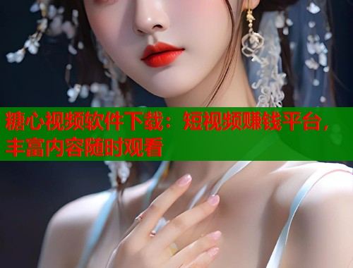 糖心视频软件下载：短视频赚钱平台，丰富内容随时观看