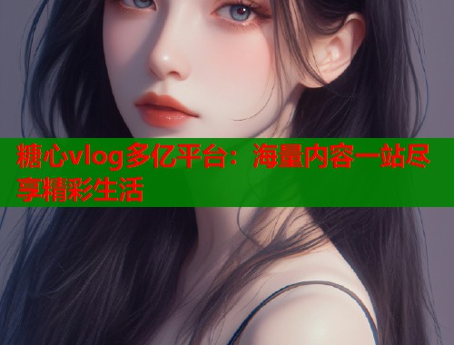 糖心vlog多亿平台：海量内容一站尽享精彩生活