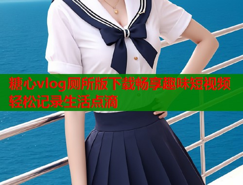 糖心vlog厕所版下载畅享趣味短视频轻松记录生活点滴