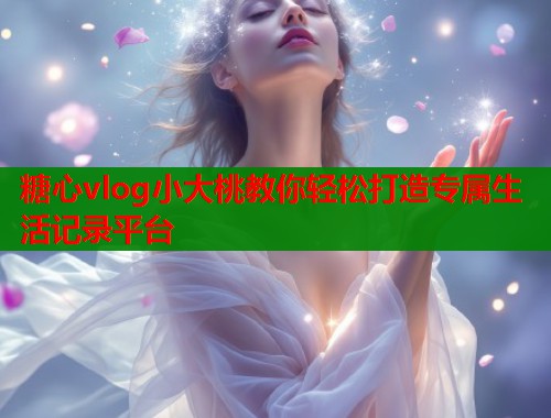 糖心vlog小大桃教你轻松打造专属生活记录平台