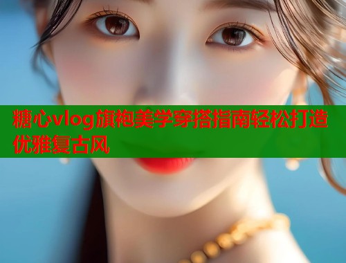 糖心vlog旗袍美学穿搭指南轻松打造优雅复古风