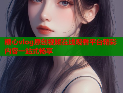 糖心vlog原创视频在线观看平台精彩内容一站式畅享