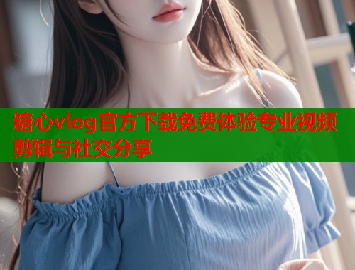 糖心vlog官方下载免费体验专业视频剪辑与社交分享