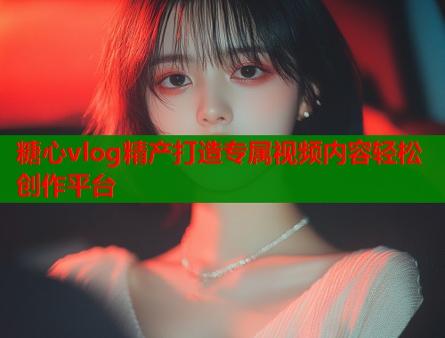 糖心vlog精产打造专属视频内容轻松创作平台