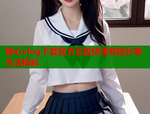 糖心vlog下载官方正版快速剪辑分享生活精彩