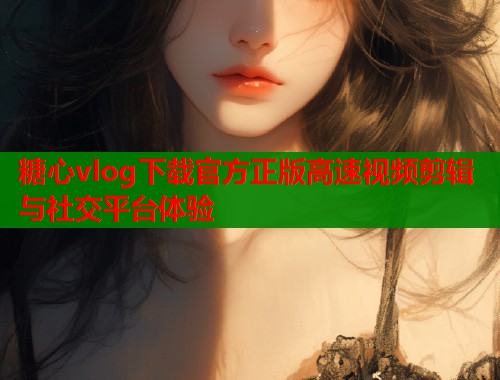 糖心vlog下载官方正版高速视频剪辑与社交平台体验