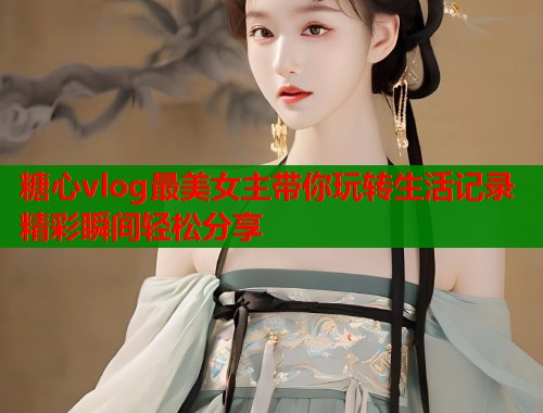 糖心vlog最美女主带你玩转生活记录精彩瞬间轻松分享