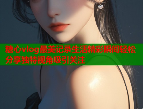 糖心vlog最美记录生活精彩瞬间轻松分享独特视角吸引关注