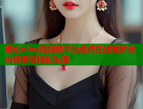 糖心vlog短视频平台免费在线看多元内容尽享精彩生活  第2张