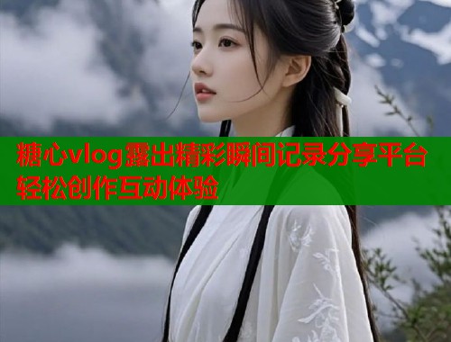 糖心vlog露出精彩瞬间记录分享平台轻松创作互动体验
