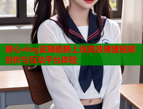 糖心vlog官网最新上线高效便捷视频创作与互动平台体验