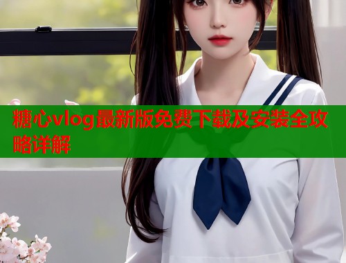 糖心vlog最新版免费下载及安装全攻略详解