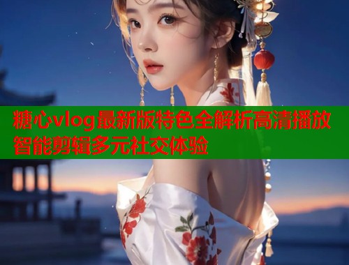 糖心vlog最新版特色全解析高清播放智能剪辑多元社交体验
