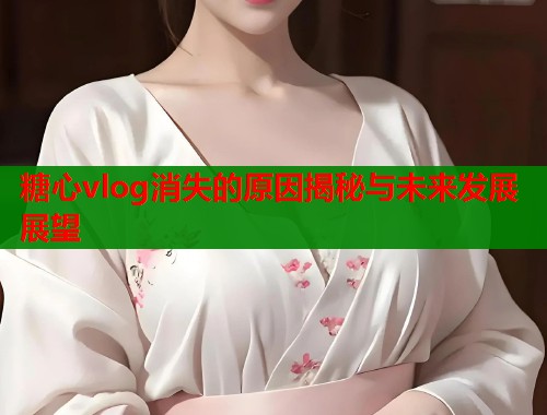 糖心vlog消失的原因揭秘与未来发展展望