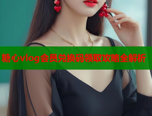 糖心vlog会员兑换码领取攻略全解析