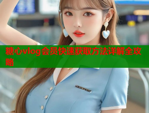 糖心vlog会员快速获取方法详解全攻略