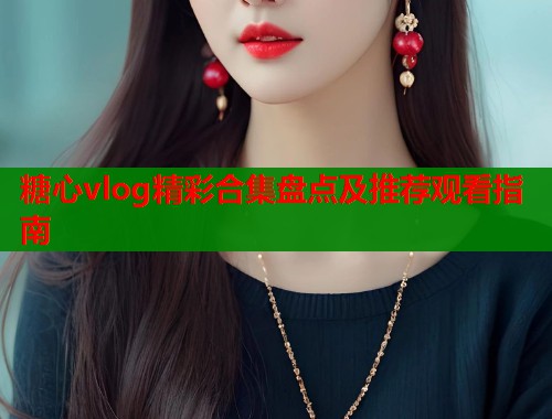 糖心vlog精彩合集盘点及推荐观看指南  第1张