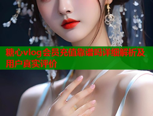 糖心vlog会员充值靠谱吗详细解析及用户真实评价  第1张