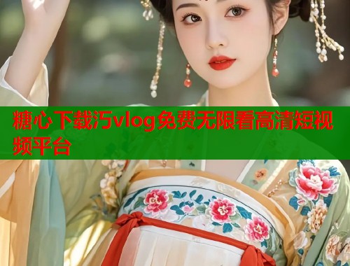 糖心下载汅vlog免费无限看高清短视频平台  第1张