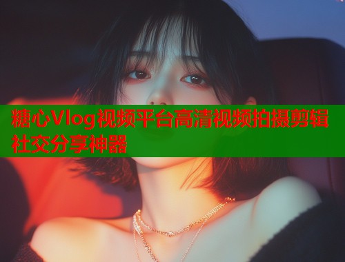 糖心Vlog视频平台高清视频拍摄剪辑社交分享神器